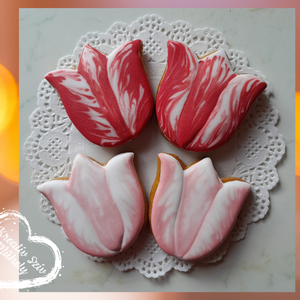 Tulipán Mézeskalács - Tulipán forma/ajándék-anyáknapja/pedagógusnap/évzáró/ballagás, Esküvő, Emlék & Ajándék, Köszönőajándék, Mézeskalácssütés, MESKA