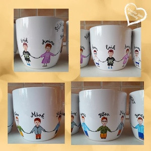 Festett kaspó/virágtartó-ballagási ajándék-ballagás óvoda/iskola/bölcsöde/évzáró/búcsúztató, Otthon & Életmód, Dekoráció, Virágdísz és tartó, Cserép & Kaspó, Üvegművészet, Festészet, MESKA