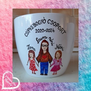 Festett kaspó/virágtartó-ballagási ajándék-ballagás óvoda/iskola/bölcsöde/évzáró/búcsúztató - otthon & életmód - dekoráció - virágdísz és tartó - cserép & kaspó - Meska.hu