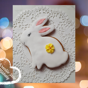 Mézeskalács -köszönőjándék nyuszi/húsvét - esküvő - emlék & ajándék - köszönőajándék - Meska.hu