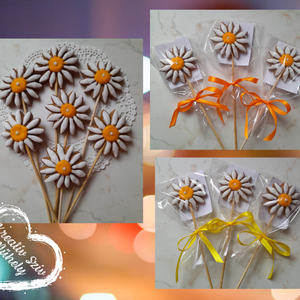 Pálcás Mézeskalács - Virág formák/köszönőajándék/esküvő/ballagás/óvoda/iskola/bölcsőde , Esküvő, Emlék & Ajándék, Köszönőajándék, Mézeskalácssütés, MESKA