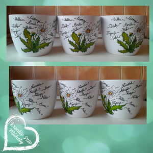 Festett kaspó/virágtartó-ballagási ajándék-ballagás óvoda/iskola/bölcsöde/évzáró/búcsúztató - otthon & életmód - virágdekoráció - virágtartó - kaspó - Meska.hu