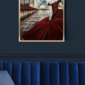 Párizsi álom  kézzel festett akril vászonkép 50 cm x 60 cm - művészet - festmény - akril - Meska.hu Párizsi álom  kézzel festett akril vászonkép 50 cm x 60 cm - művészet - festmény - akril - Meska.hu