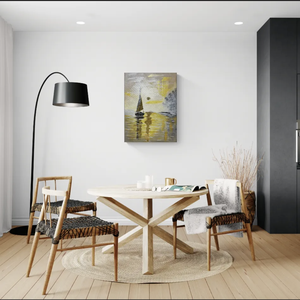 Golden Voyage - művészet - festmény - akril - Meska.hu