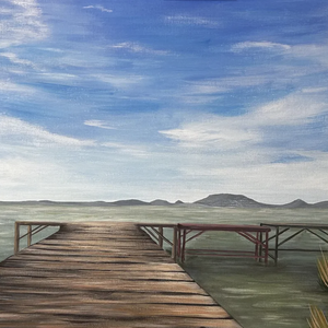 Stég a csend felé - Meska.hu