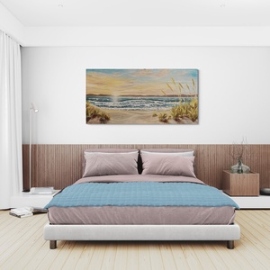 A tenger ébredése - művészet - festmény - akril - Meska.hu