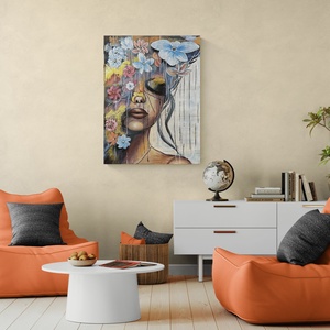 A lélek kertje � arannyal - művészet - festmény - akril - Meska.hu