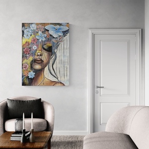 A lélek kertje � arannyal - művészet - festmény - akril - Meska.hu