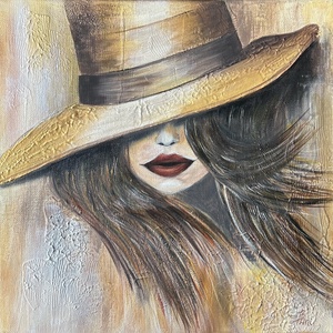 Arany titok � arannyal, gyöngyház fehérrel - Meska.hu