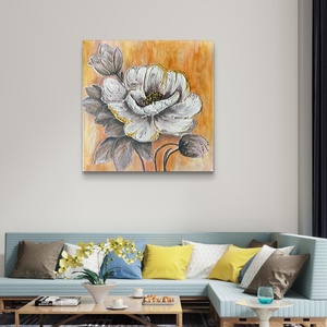 Arany érintés � 3D- textúra, arannyal, gyöngyház fehérrel - művészet - festmény - akril - Meska.hu