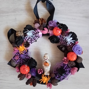 Halloweeni ajtó kopogtató - Meska.hu