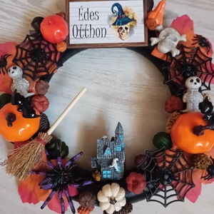 Halloweeni ajtó kopogtató - Meska.hu