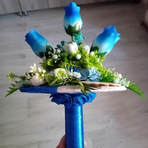 Boldog Születésnapot örök csokor - otthon & életmód - dekoráció - asztal és polc dekoráció - asztaldísz - Meska.hu