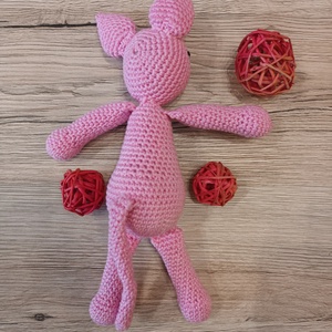 Amigurumi cica Rózsika - játék & sport - plüssállat & játékfigura - cica - Meska.hu