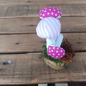 Őszi dekoráció 8 cm-s fa korongon  - otthon & életmód - dekoráció - asztal és polc dekoráció - asztaldísz - Meska.hu