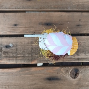 Őszi dekoráció 8 cm-s fa korongon  - otthon & életmód - dekoráció - asztal és polc dekoráció - asztaldísz - Meska.hu