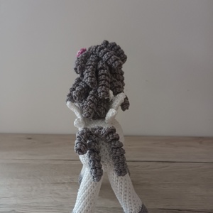 Amigurumi  Unikornis Ezüstös - játék & sport - plüssállat & játékfigura - unikornis - Meska.hu