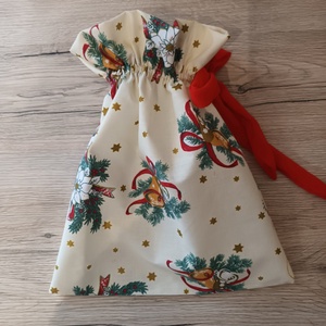 Karácsonyi ajándékzsák, Mikulászsák, Karácsony, Mikulás, Mikulás zsák, Varrás, MESKA