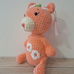 Barack Virág, amigurumi maci - játék & sport - plüssállat & játékfigura - maci - Meska.hu