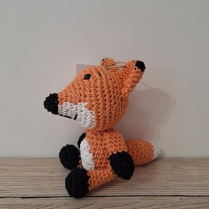 Róka Vili, amigurumi róka - játék & sport - plüssállat & játékfigura - róka - Meska.hu