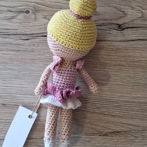 Dorottya, amigurumi balerina - játék & sport - baba & babaház - baba - Meska.hu
