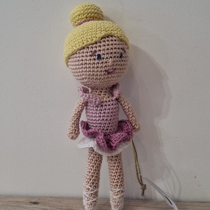 Dorottya, amigurumi balerina - játék & sport - baba & babaház - baba - Meska.hu