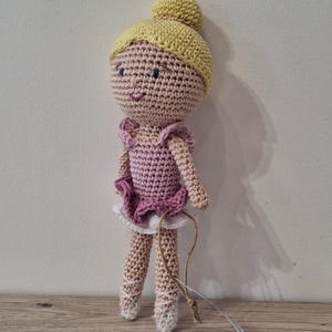 Dorottya, amigurumi balerina - játék & sport - baba & babaház - baba - Meska.hu