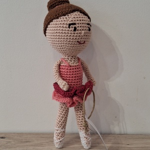 Laura, amigurumi balerina - játék & sport - baba & babaház - baba - Meska.hu
