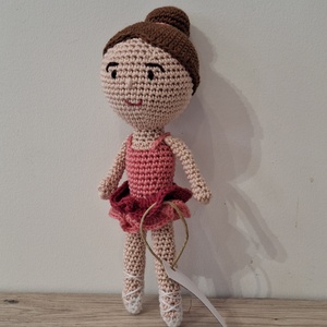 Laura, amigurumi balerina - játék & sport - baba & babaház - baba - Meska.hu