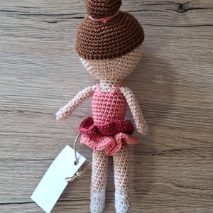 Laura, amigurumi balerina - játék & sport - baba & babaház - baba - Meska.hu