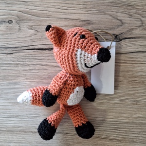 Róka Vili, amigurumi róka - játék & sport - plüssállat & játékfigura - róka - Meska.hu