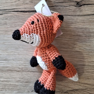 Róka Vili, amigurumi róka - játék & sport - plüssállat & játékfigura - róka - Meska.hu