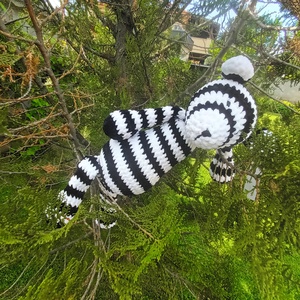 Blanka, amigurumi plüss fehér tigris - játék & sport - plüssállat & játékfigura - más figura - Meska.hu