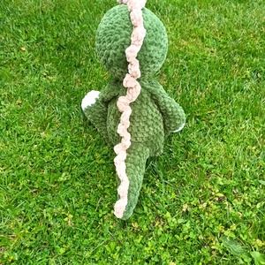 Dini, amigurumi plüss dínó - játék & sport - plüssállat & játékfigura - plüss dínók - Meska.hu