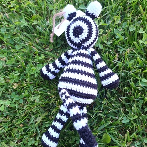 Fehérke, az amigurumi fehér tigris - játék & sport - plüssállat & játékfigura - más figura - Meska.hu