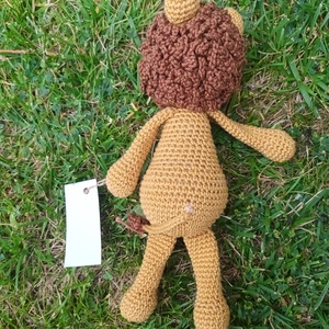 Leo, amigurumi oroszlán - játék & sport - plüssállat & játékfigura - más figura - Meska.hu