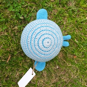 Blue, amigurumi bálna - játék & sport - plüssállat & játékfigura - más figura - Meska.hu