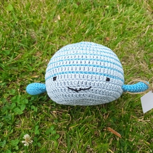 Blue, amigurumi bálna, Játék & Sport, Plüssállat & Játékfigura, Más figura, Horgolás, MESKA