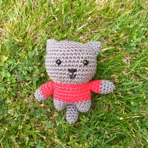 Cica-Mica, amigurumi cica - Meska.hu