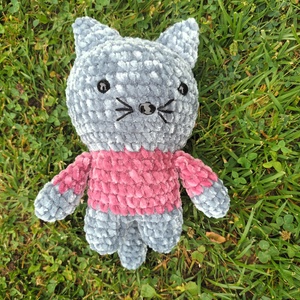 Ciróka, amigurumi cica - játék & sport - plüssállat & játékfigura - cica - Meska.hu