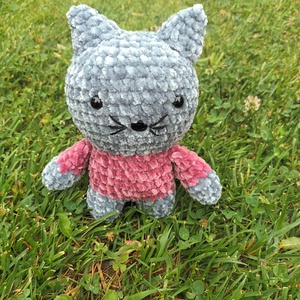 Ciróka, amigurumi cica - Meska.hu