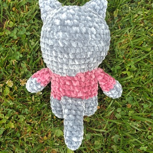 Ciróka, amigurumi cica - játék & sport - plüssállat & játékfigura - cica - Meska.hu