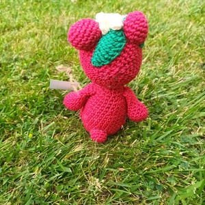 Kis Virág amigurumi maci - játék & sport - plüssállat & játékfigura - maci - Meska.hu