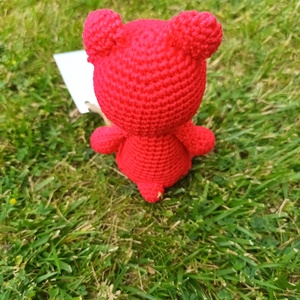 Piroska amigurumi maci - játék & sport - plüssállat & játékfigura - maci - Meska.hu