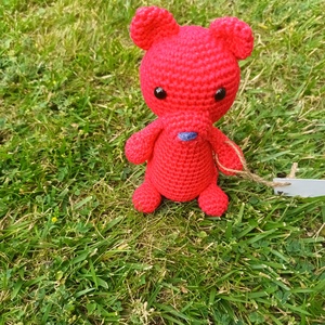 Piroska amigurumi maci - Meska.hu