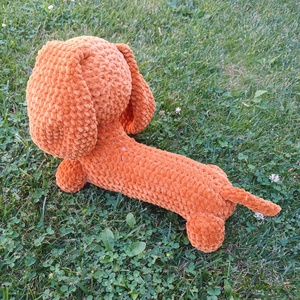 Tappancs, az amigurumi tacskó - játék & sport - plüssállat & játékfigura - kutya - Meska.hu
