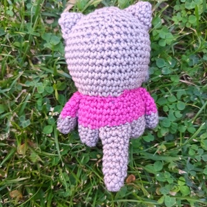 Cica-Mica, amigurumi cica - játék & sport - plüssállat & játékfigura - cica - Meska.hu