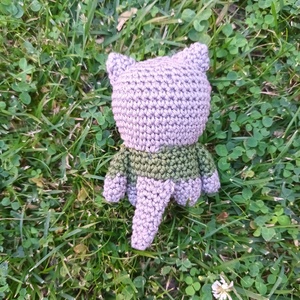 Cicus, amigurumi cica - játék & sport - plüssállat & játékfigura - cica - Meska.hu