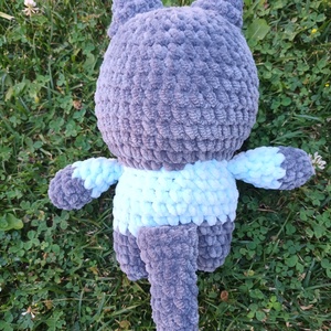 Macsek, amigurumi cica - játék & sport - plüssállat & játékfigura - cica - Meska.hu