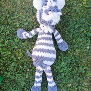Zebi, az amigurumi zebra - játék & sport - plüssállat & játékfigura - más figura - Meska.hu